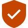 Checkmark badge icon